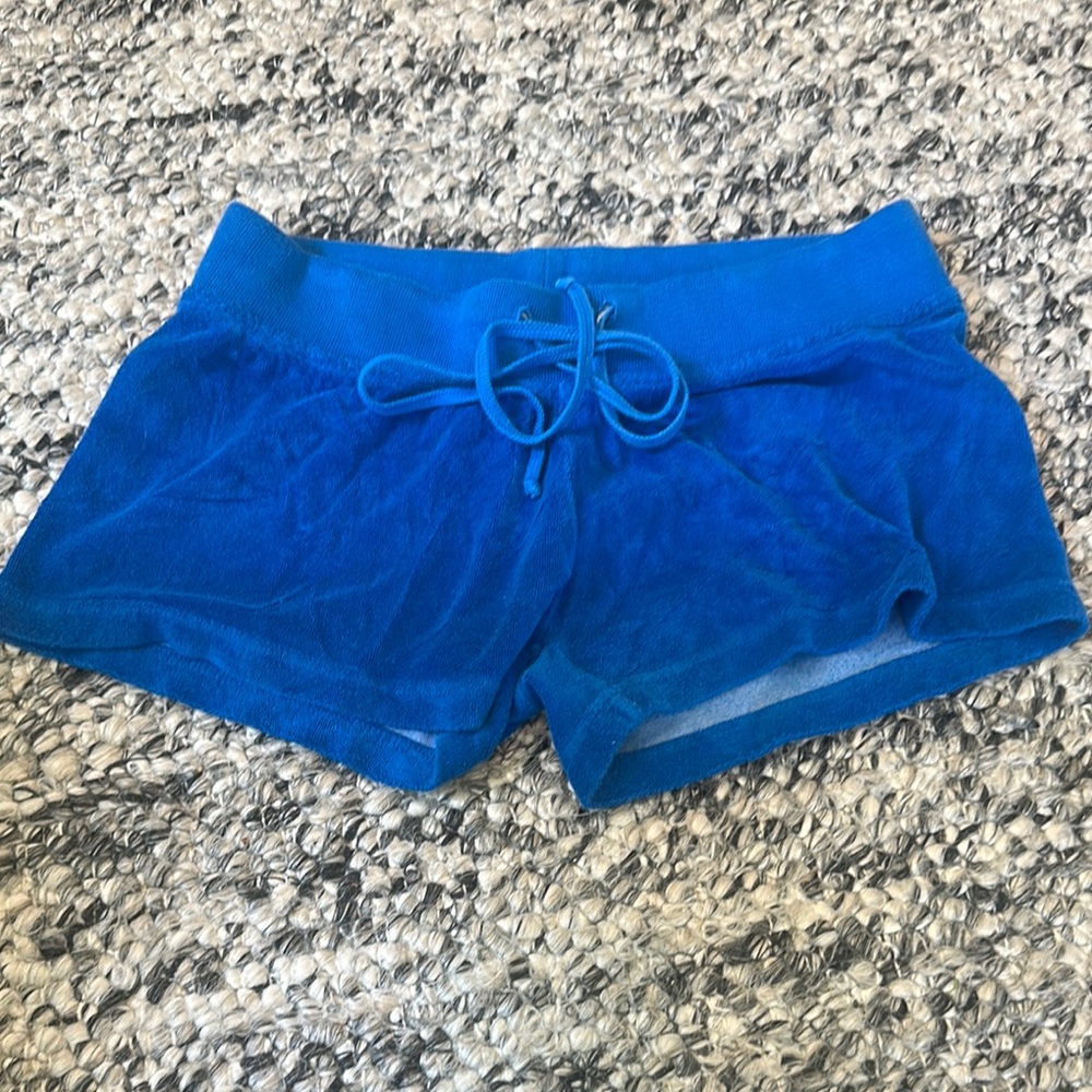 HARD TAIL Vibrant Blue Terry Shorts / junior size L